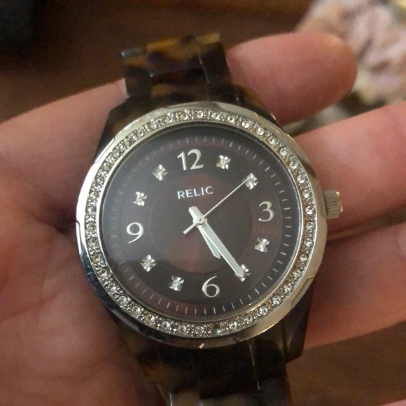 Relic Cheetah Print Watch - Picture 2 of 5